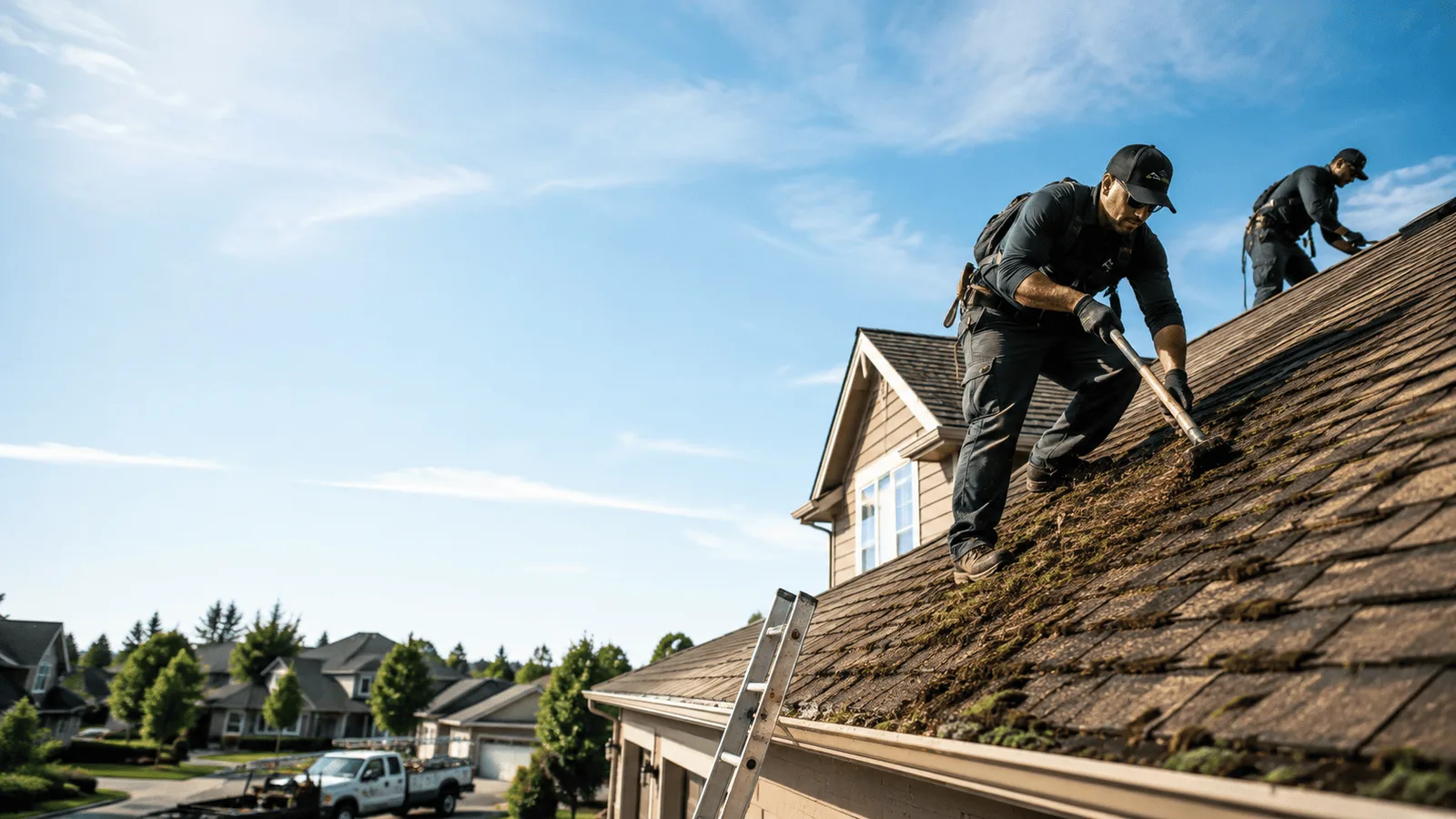 Roof Moss Removal in Nevada near me